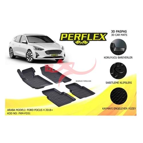 PERFLEX PXM-FD31 HAVUZLU PASPAS FORD FOCUS 2018>