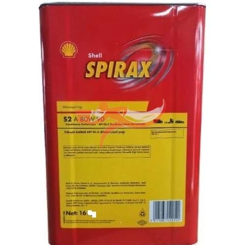 SHELL SPIRAX S2 A 80W90 16 LİTRE TNK