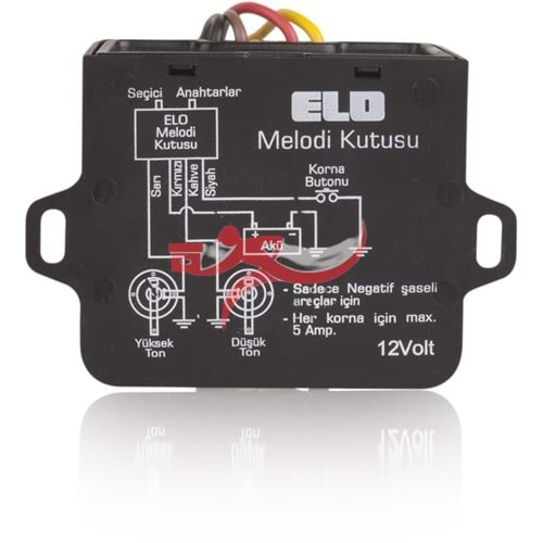 ELO 210500001 12V ELEKTRONIK KORNA MODULÜ DADAT DIDIT YANKI