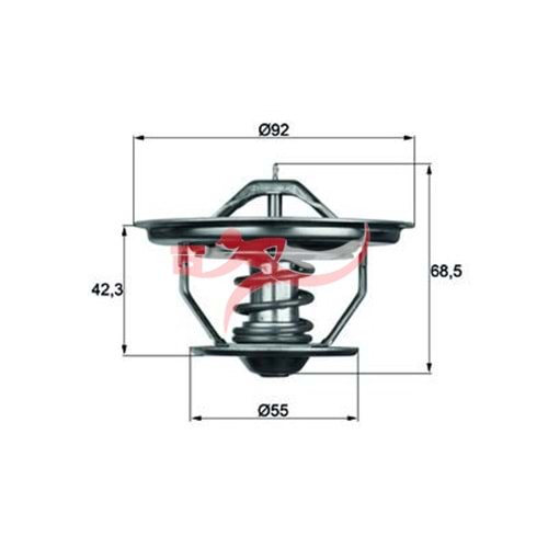 BEHR TX 3571 TERMOSTAT (71) SCANİA 4,3,2