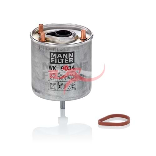 MANN FILTER WK9034Z MAZOT FİLTRESİ PEUGEOT P207 P308 P5008 P4008 EXPERT III P2008 C4 (B7) DS4 C4 PICASSO DS3 C5 (X7) BERLING